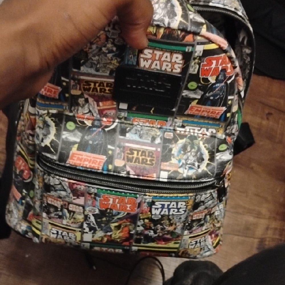 Star Wars Multicolor Comic Backpack - image 1